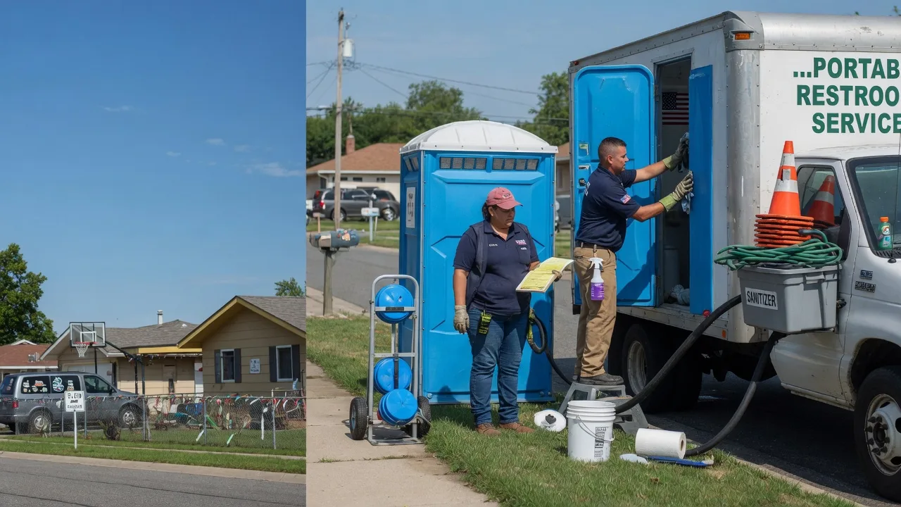 Portable Toilet Rental in Clarence, MO near me